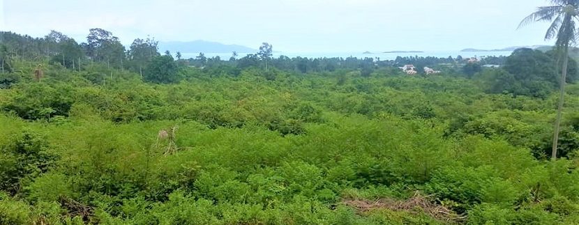 Bophut land with sea view for sale Koh Samui 005