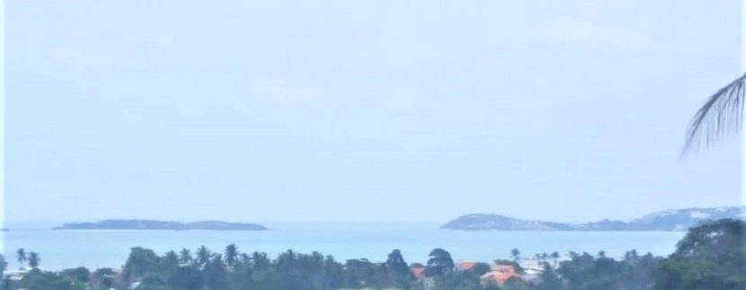 Terrain Bophut vue mer à vendre Koh Samui 003