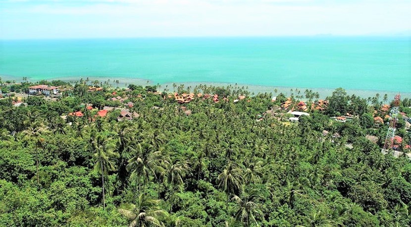 Sea view land Ban Tai Koh Samui 10 rai - 20 rai for sale