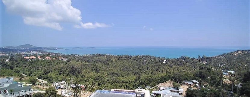 For sale land in Chaweng Hill Koh Samui sea view 01