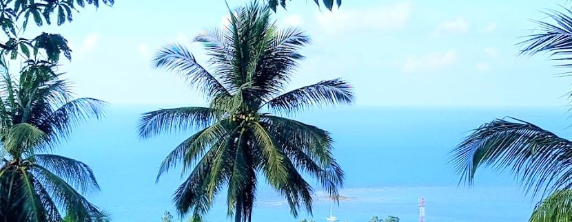 For sale sea view land Lamai in Koh Samui 01