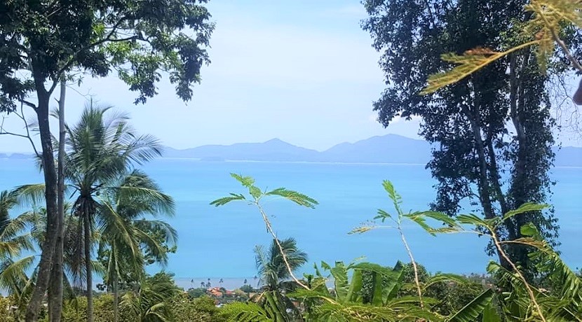 Sea view land in Bang Por Koh Samui for sale