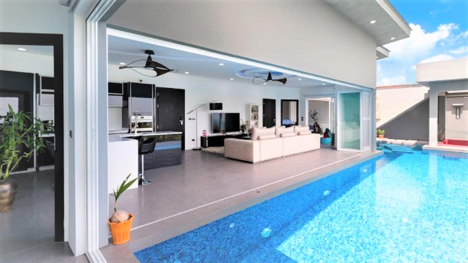 Villa à vendre Chaweng Koh Samui – 3 chambres – piscine – vue mer