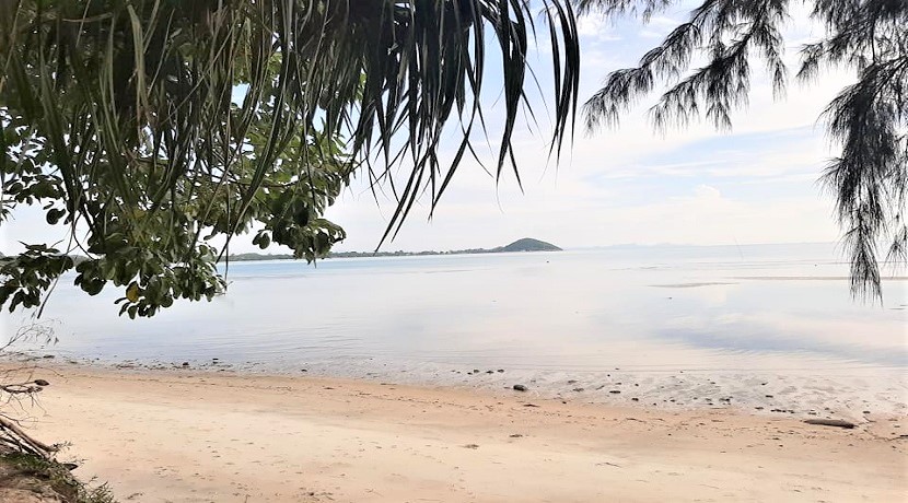 A vendre terrain en bord de mer à Lipa Noi Koh Samui