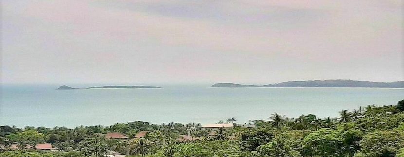 For sale land with sea view Bophut in Koh Samui 010