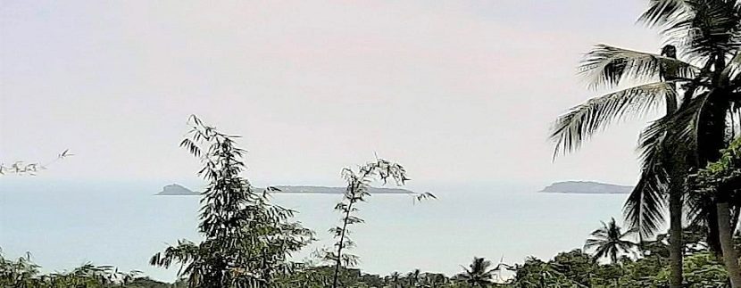 For sale land with sea view Bophut in Koh Samui 016