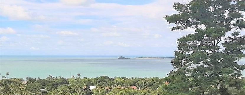 For sale land with sea view Bophut in Koh Samui 019