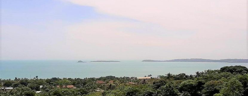 For sale land with sea view Bophut in Koh Samui 021