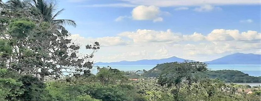 For sale land with sea view Bophut in Koh Samui 06