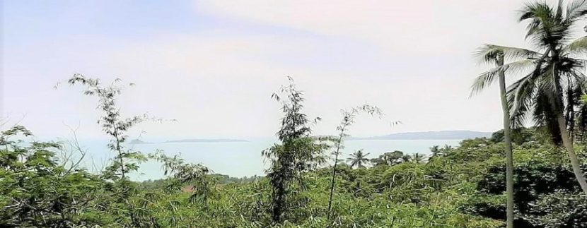 For sale land with sea view Bophut in Koh Samui 07