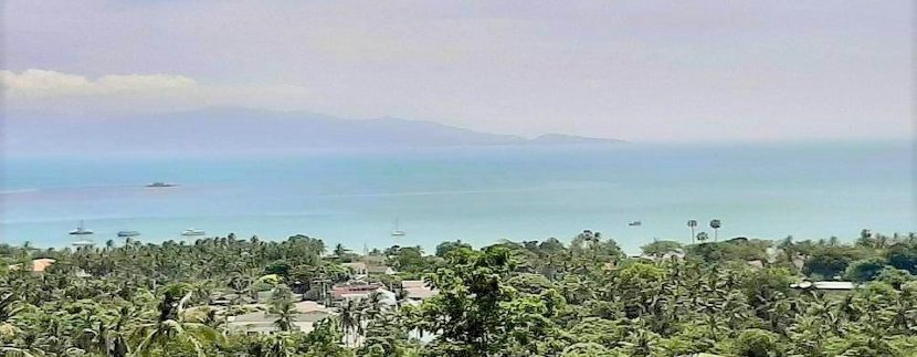 For sale land with sea view Bophut in Koh Samui 08