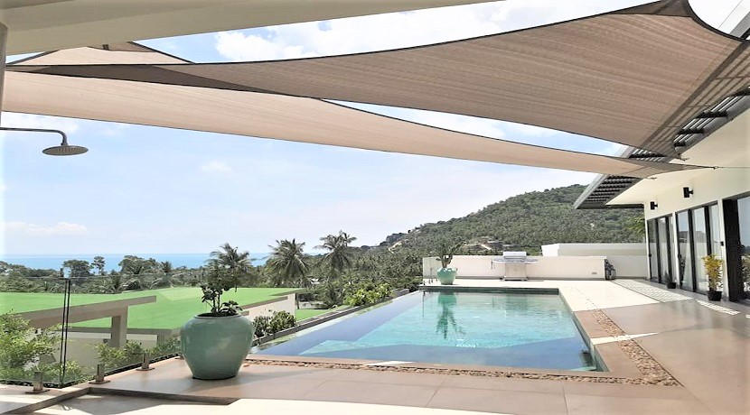 For sale sea view villa Chaweng Noi in Koh Samui