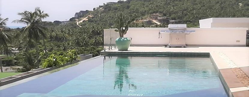 A vendre villa vue mer Chaweng Noi à Koh Samui 035