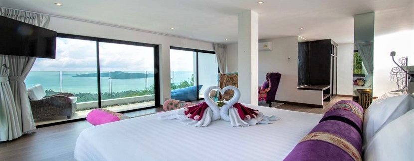 For sale sea view villa Taling Ngam in Koh Samui 019