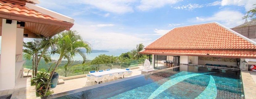 For sale sea view villa Taling Ngam in Koh Samui 02