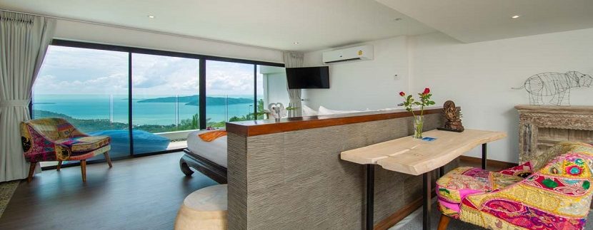 For sale sea view villa Taling Ngam in Koh Samui 024