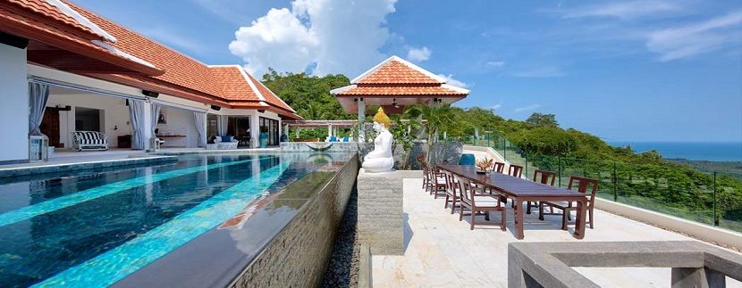 For sale sea view villa Taling Ngam in Koh Samui 06