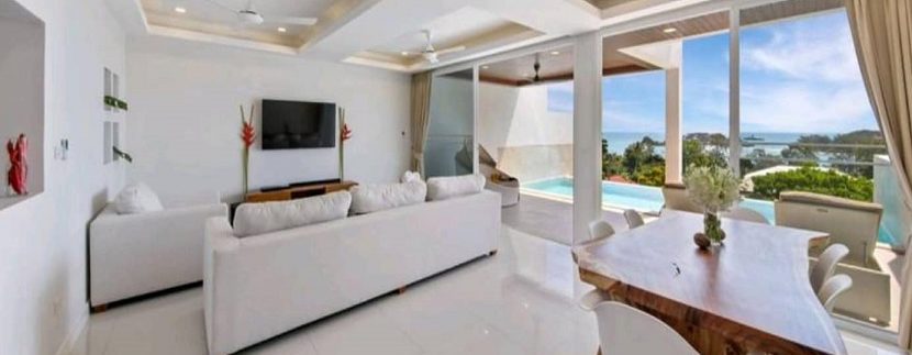 For sale sea view villa in Choeng Mon Koh Samui 013