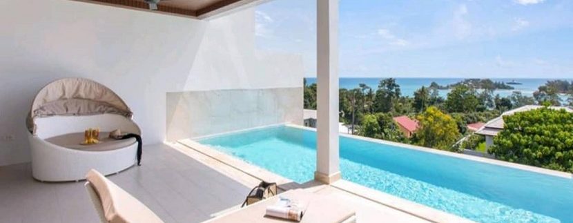 A vendre villa vue mer à Choeng Mon Koh Samui 02