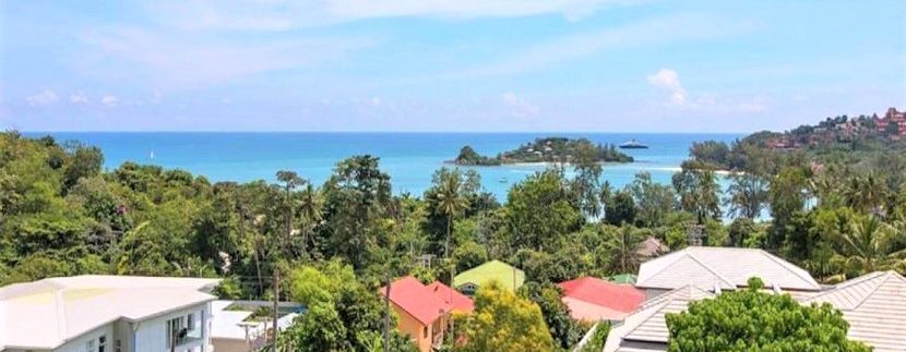 For sale sea view villa in Choeng Mon Koh Samui 026