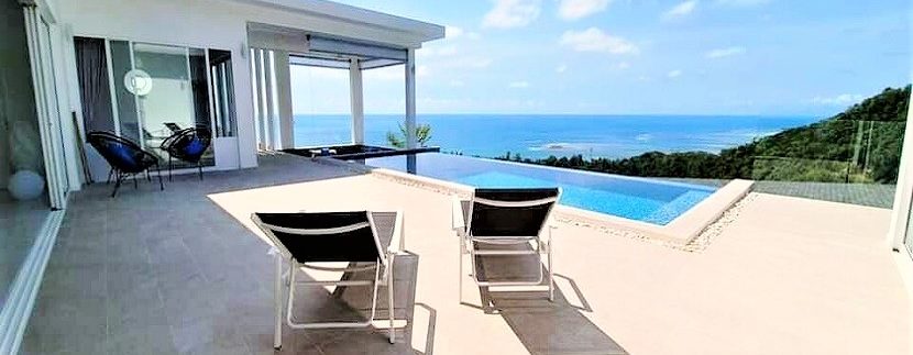 For sale sea view villa in Lamai Koh Samui 01