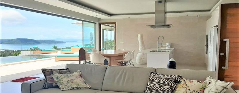 A vendre villa vue mer à Taling Ngam Koh Samui 01