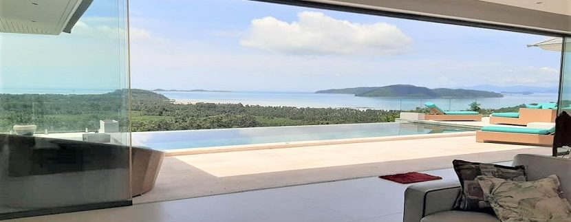 A vendre villa vue mer à Taling Ngam Koh Samui 01B