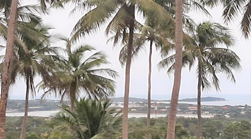 Sea view land in Chaweng Hill