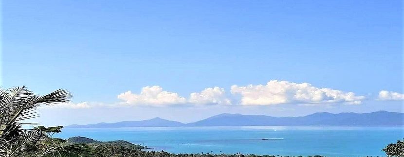 Sea view land for sale Bophut Koh Samui 011