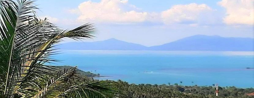 Sea view land for sale Bophut Koh Samui 015