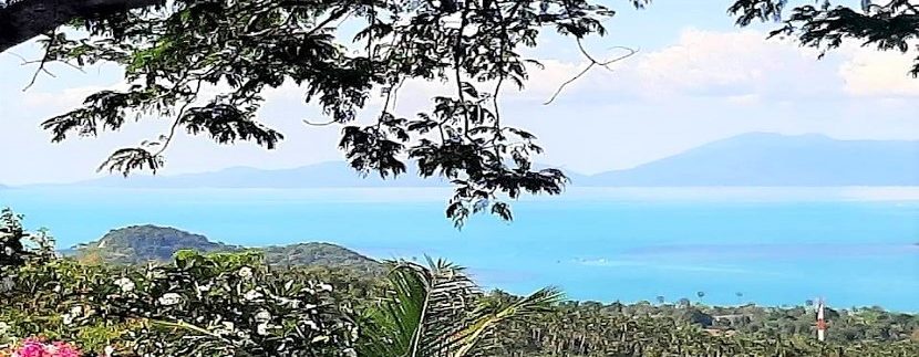 Sea view land for sale Bophut Koh Samui 02