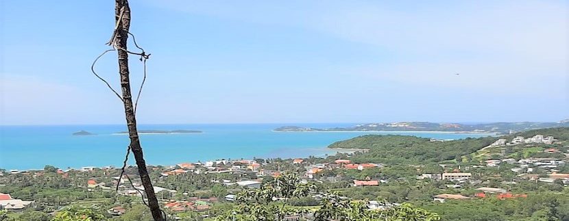 Terrain vue mer à vendre Bophut Koh Samui 06