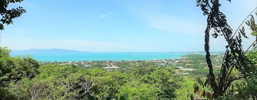 Terrain vue mer à vendre Bophut Koh Samui 09