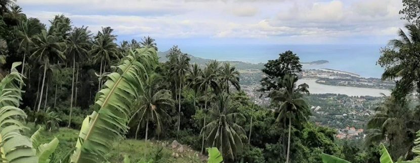 A vendre terrain vue mer Chaweng Hill Koh Samui 012