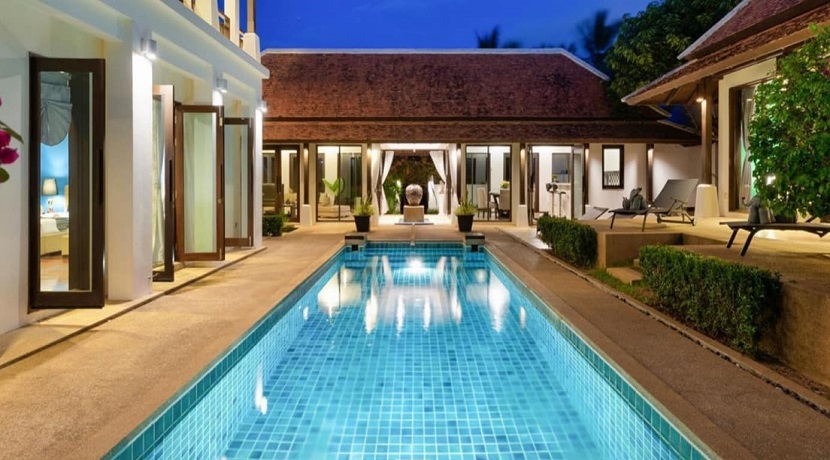 A vendre villa 4 chambres à Bangrak Koh Samui