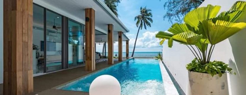 For sale beachfront villa Bang Kao 015