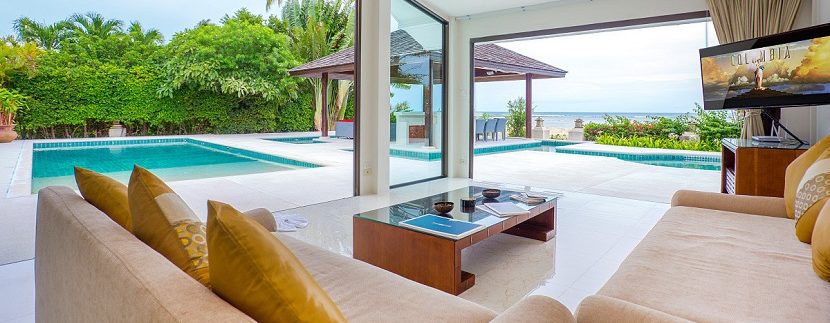 A vendre villa bord de mer Laem Set à Koh Samui 014