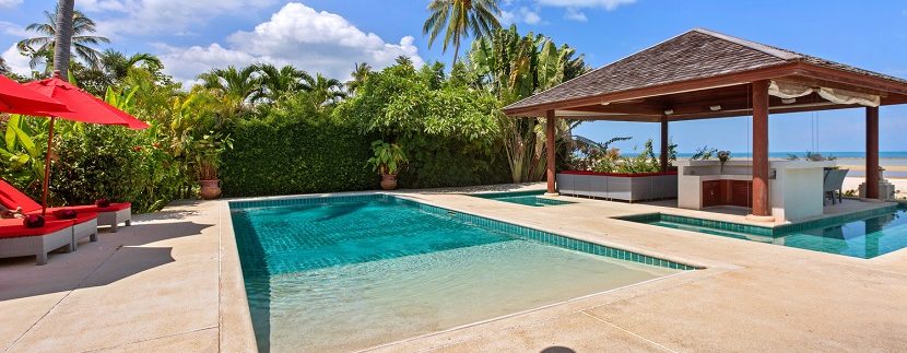 A vendre villa bord de mer Laem Set à Koh Samui 03