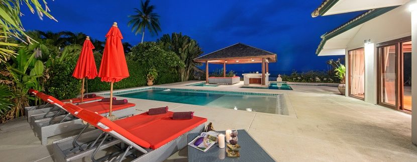 For sale beachfront villa Laem Set in Koh Samui 033