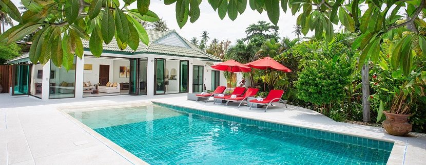 For sale beachfront villa Laem Set in Koh Samui 06