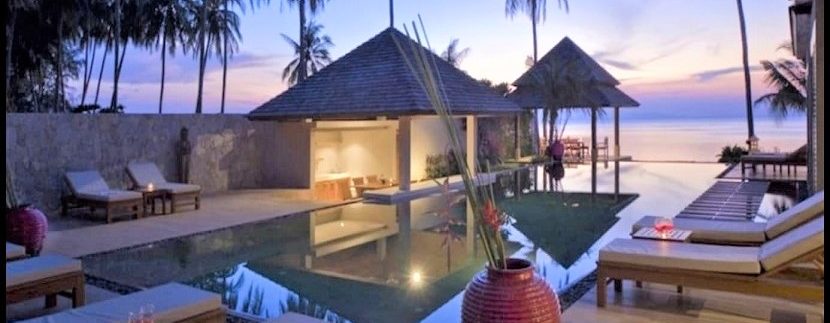 For sale beachfront villa in Nathon Koh Samui 01