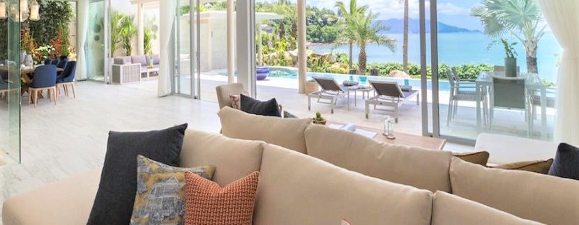 For sale beachfront villa in Plai Laem Koh Samui 01