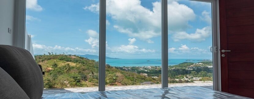 For sale new villa with sea view in Bophut Koh Samui 014