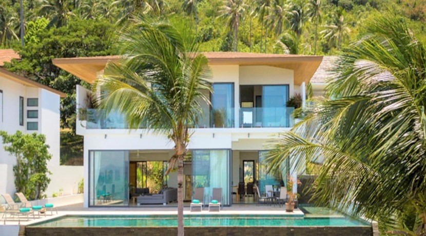 A vendre villa vue mer Bang Por à Koh Samui – 6 chambres – piscine