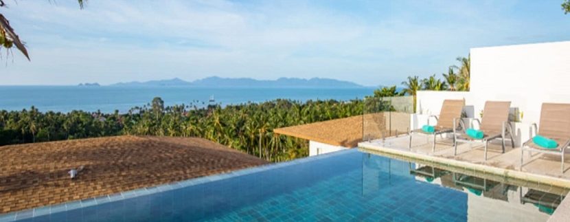 For sale sea view villa Bang Por in Koh Samui 020