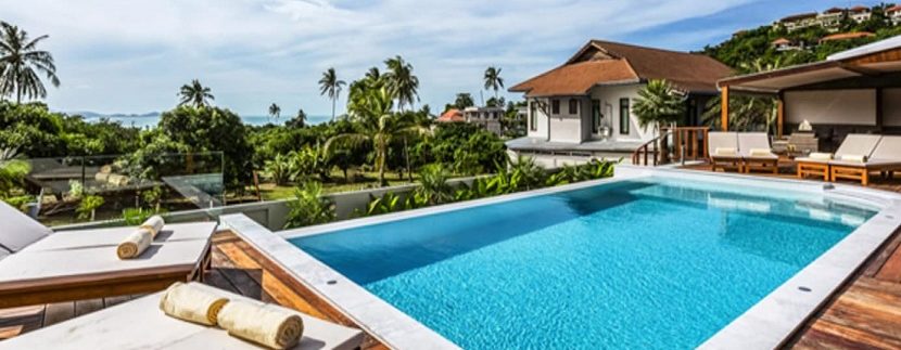 A vendre villa vue mer Plai Laem à Koh Samui 023