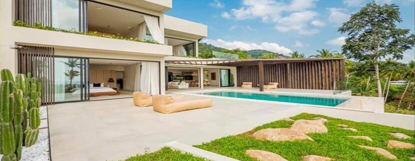 For sale sea view villa in Chaweng Koh Samui 021