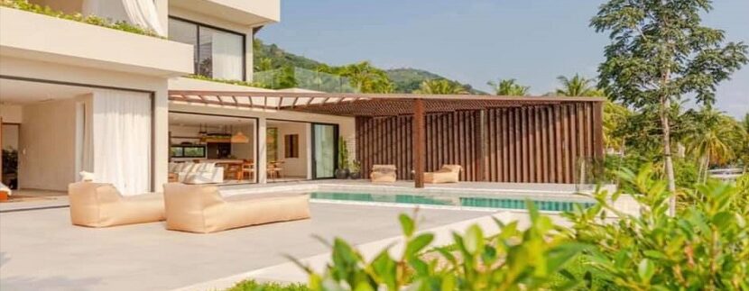 For sale sea view villa in Chaweng Koh Samui 035