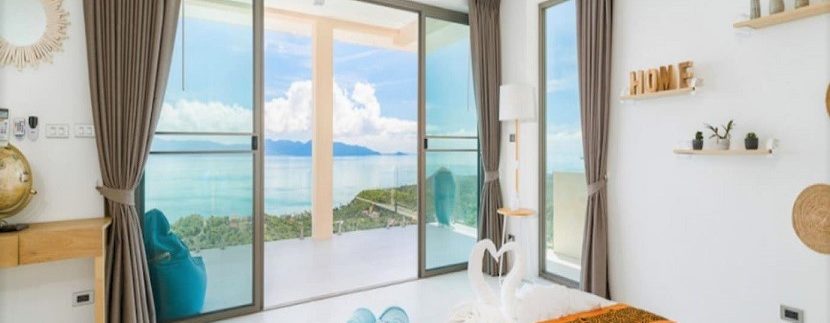 For sale sea view villa in Maenam Koh Samui 016