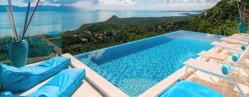 A vendre villa vue mer à Maenam Koh Samui 02